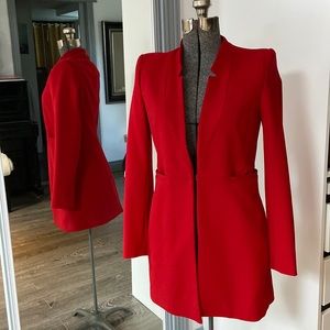 Zara basic collection red jacket